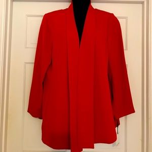 CALVIN KLEIN Plus size (2X) blazer (RED)